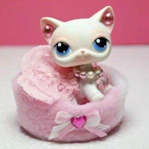 For Littlest Pet Shop Bed Outfit Lps Accessories